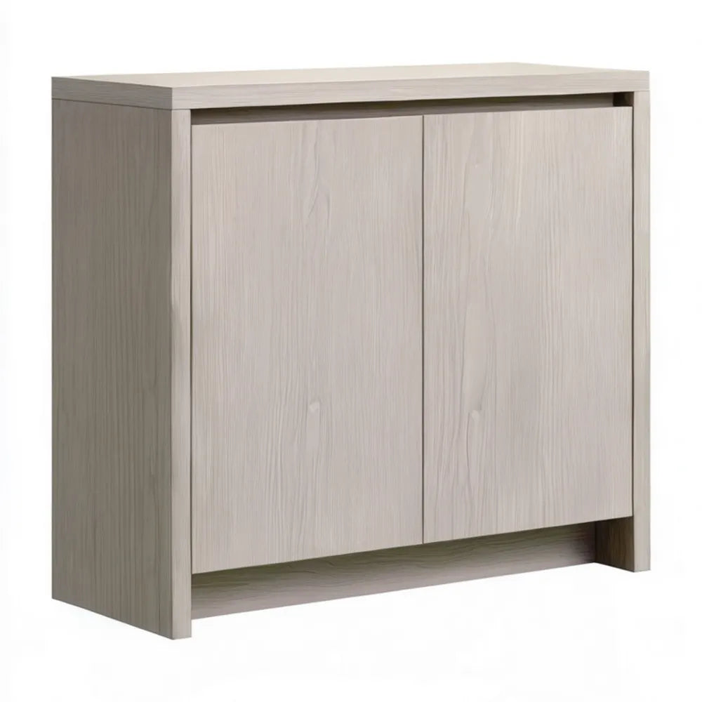 Dwudrzwiowa szafka z płyty laminowanej w kolorze jasnego dębu 80 x 40 x 90 cm
